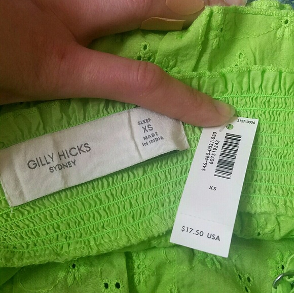 3 for $15 NWT Lime Crop Tank - Picture 2 of 4